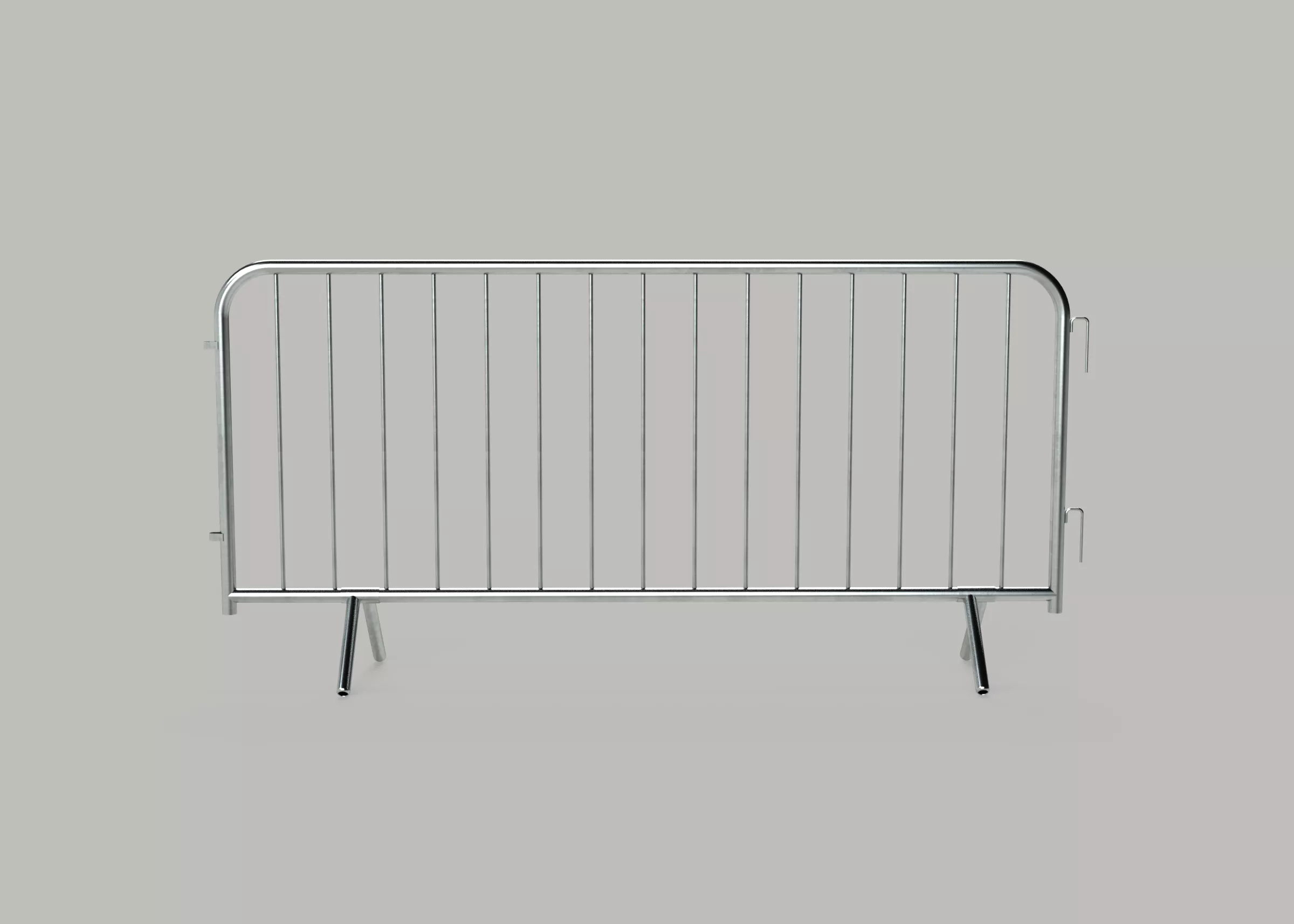 2.3m pedestrian barrier