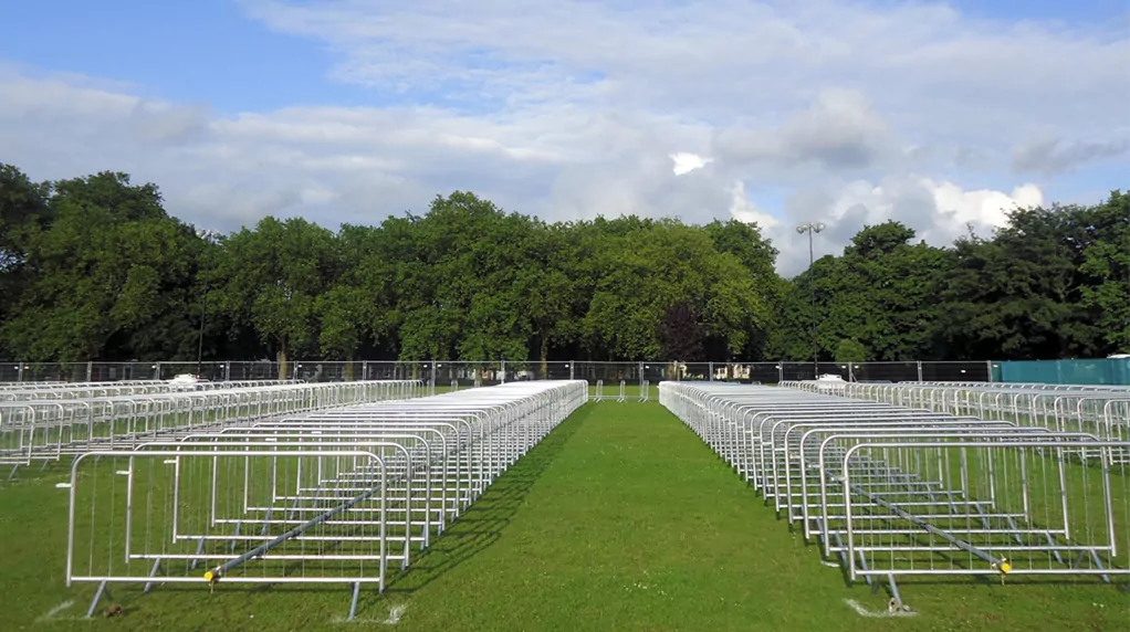 Pedestrian Barriers in event field space