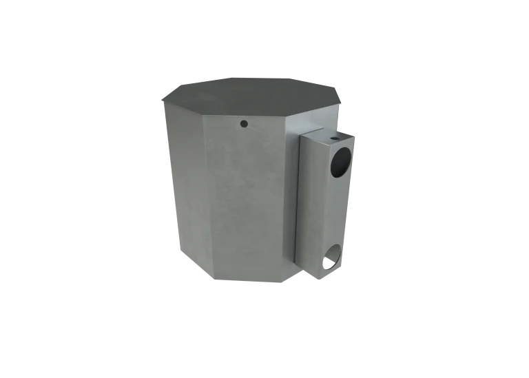 Manta barrier end unit female unpainted