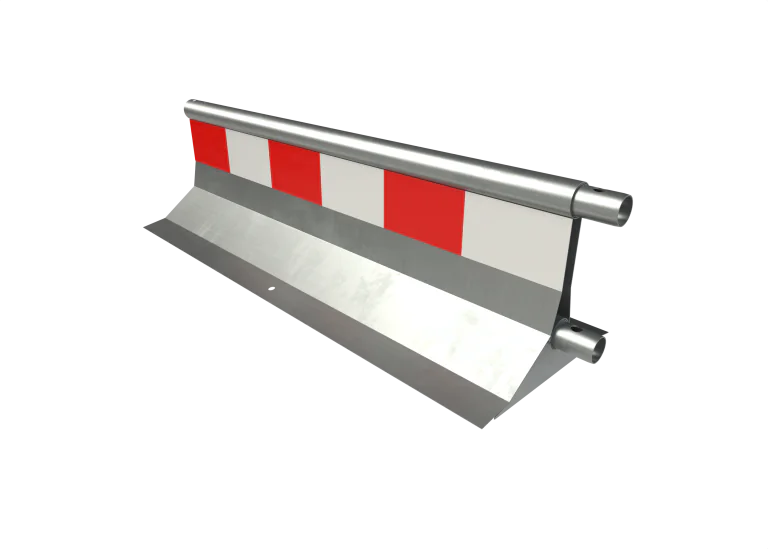 Manta high-visibility barrier with no background right