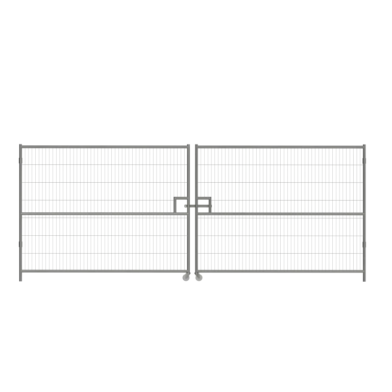 5m wide Anti-Climb Mesh Vehicle Gate - 2m high