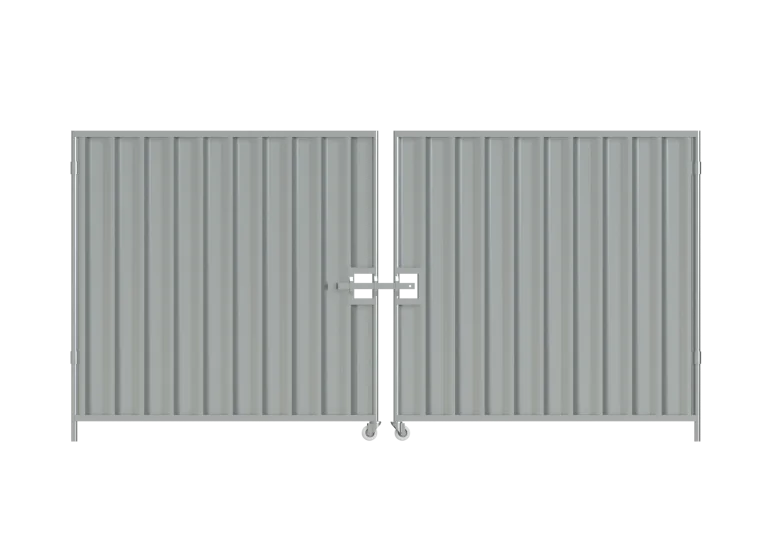 4m hoarding vehicle gate