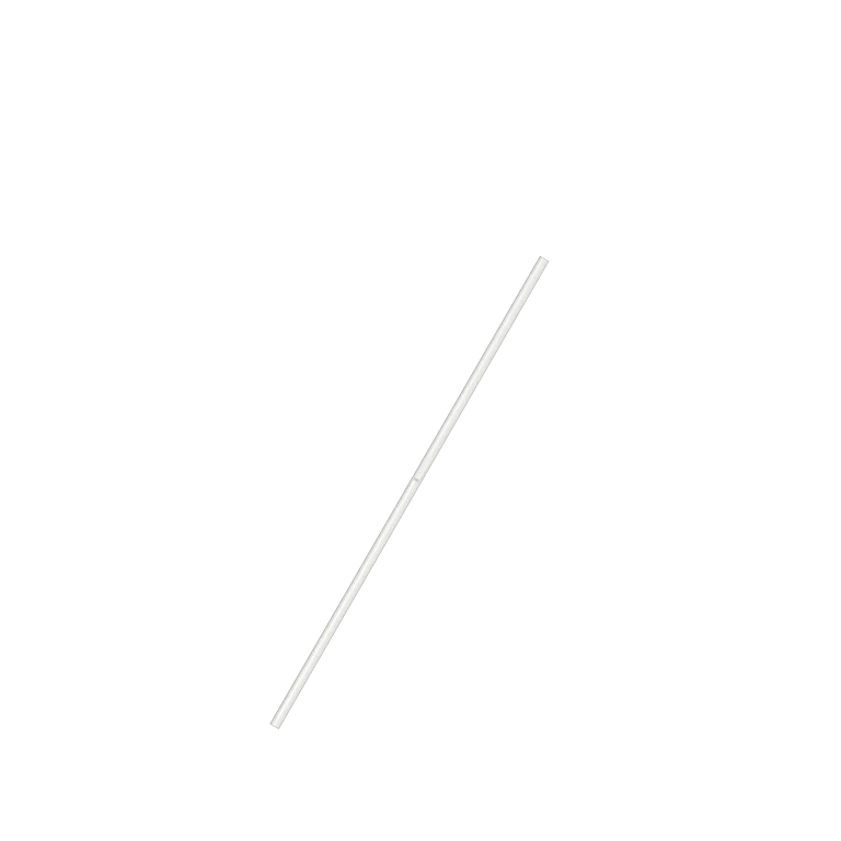 2m Slam Post in white