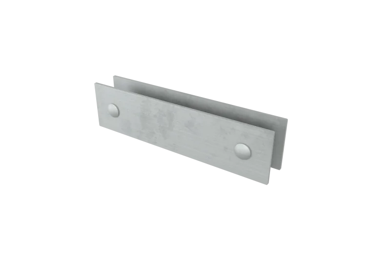 400mm security letterbox cover unpainted