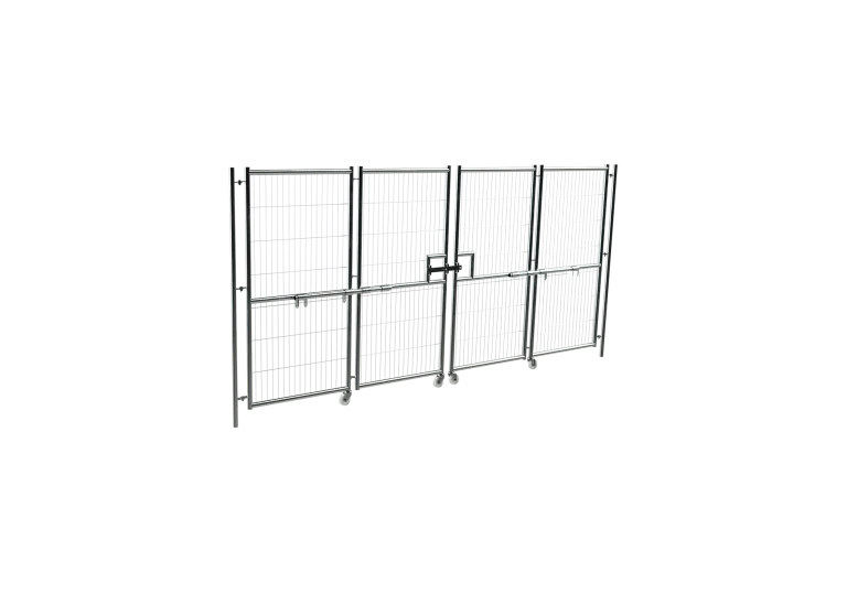 4m Bi-Fold gate unpainted