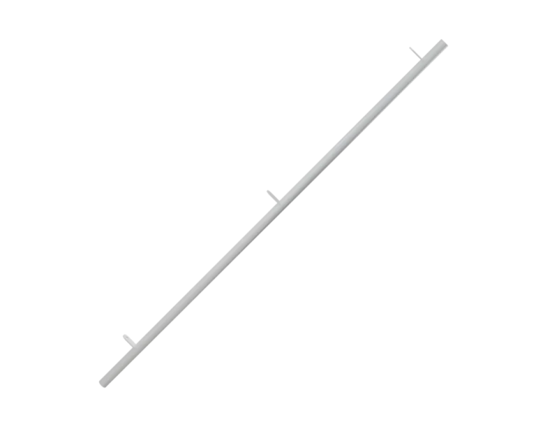 Bi-Folding Standard Adaption Pole White